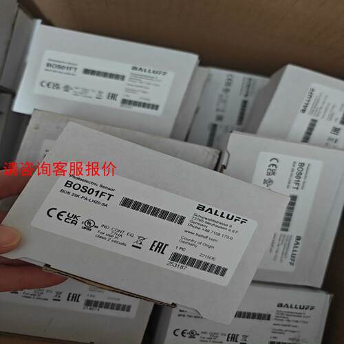 BALLUFF全新原装BOS01FT德国巴鲁夫BOS 23K