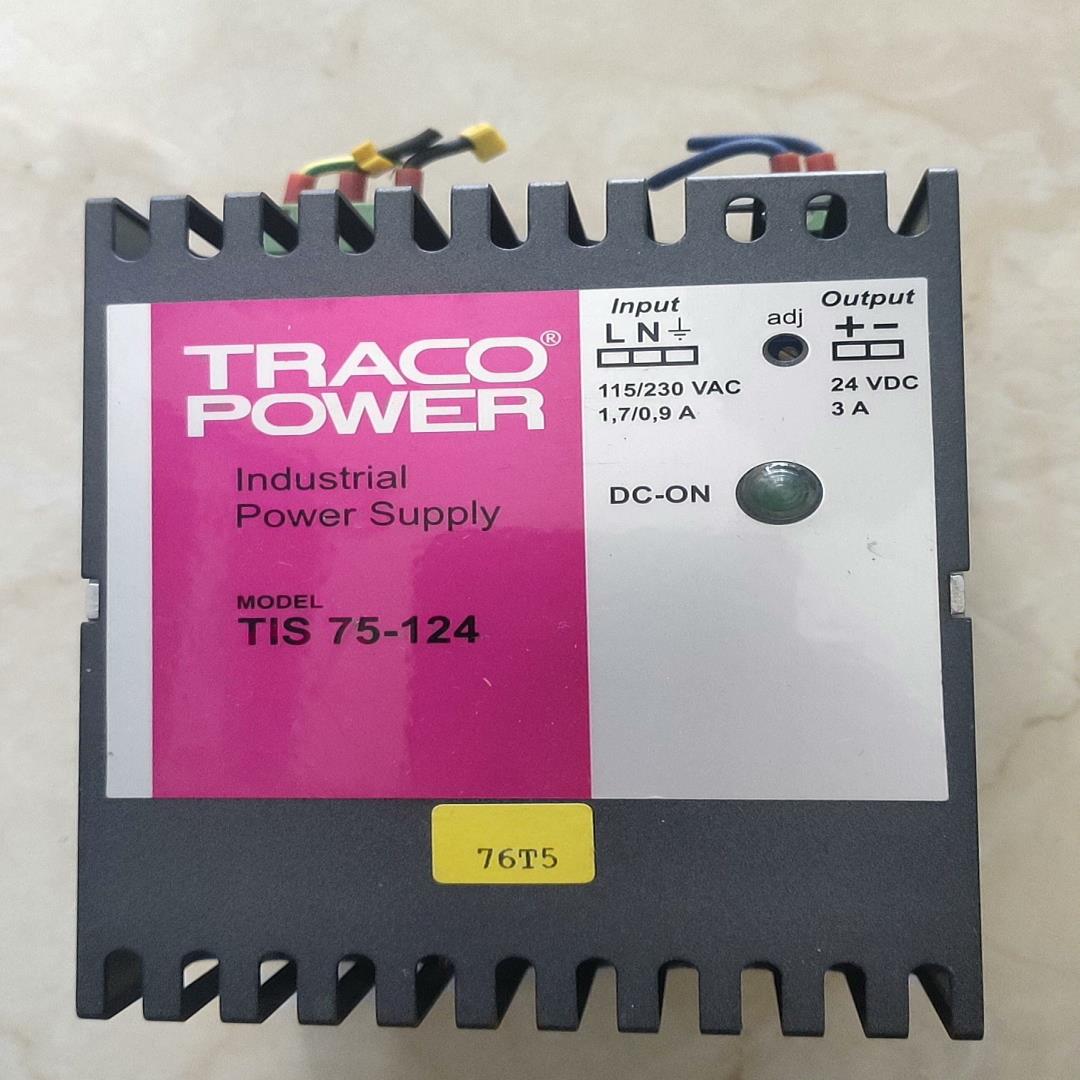 TRACO PIWER 开关电源 TIS 75－124  3