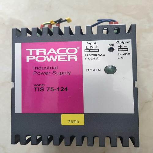 TRACO PIWER 开关电源 TIS 75－124  3