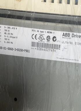 （设备配件）ABB800变频器AS800-01-0060-3+D150+