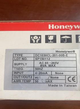 霍尼韦尔温控表 HONEYWELL DC1030CL-2