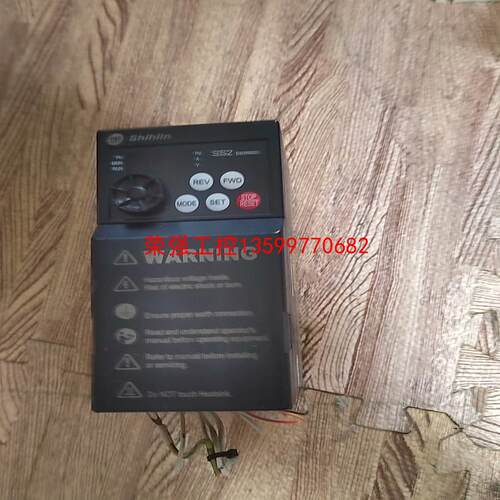 【荣强工控】士林变频器，SS2-023-0.75K，实物拍摄，功能包好。