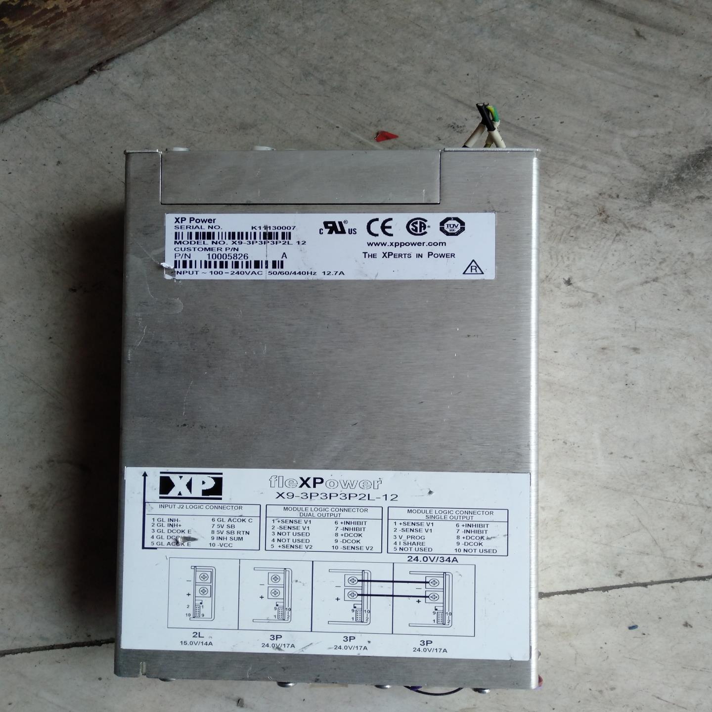 XP工业设备控制电源。XP-3P3P3P2L-12  K11