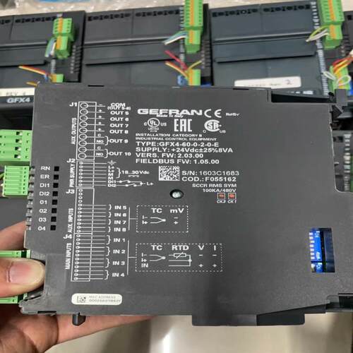[德峰]意大利GEFRAN杰弗控制器GFX4-60-0-2-E 拆机