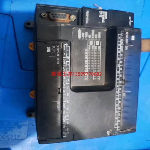 【荣强工控】欧姆龙plc  cp1E-N40SDR-A  功能正常无磕碰