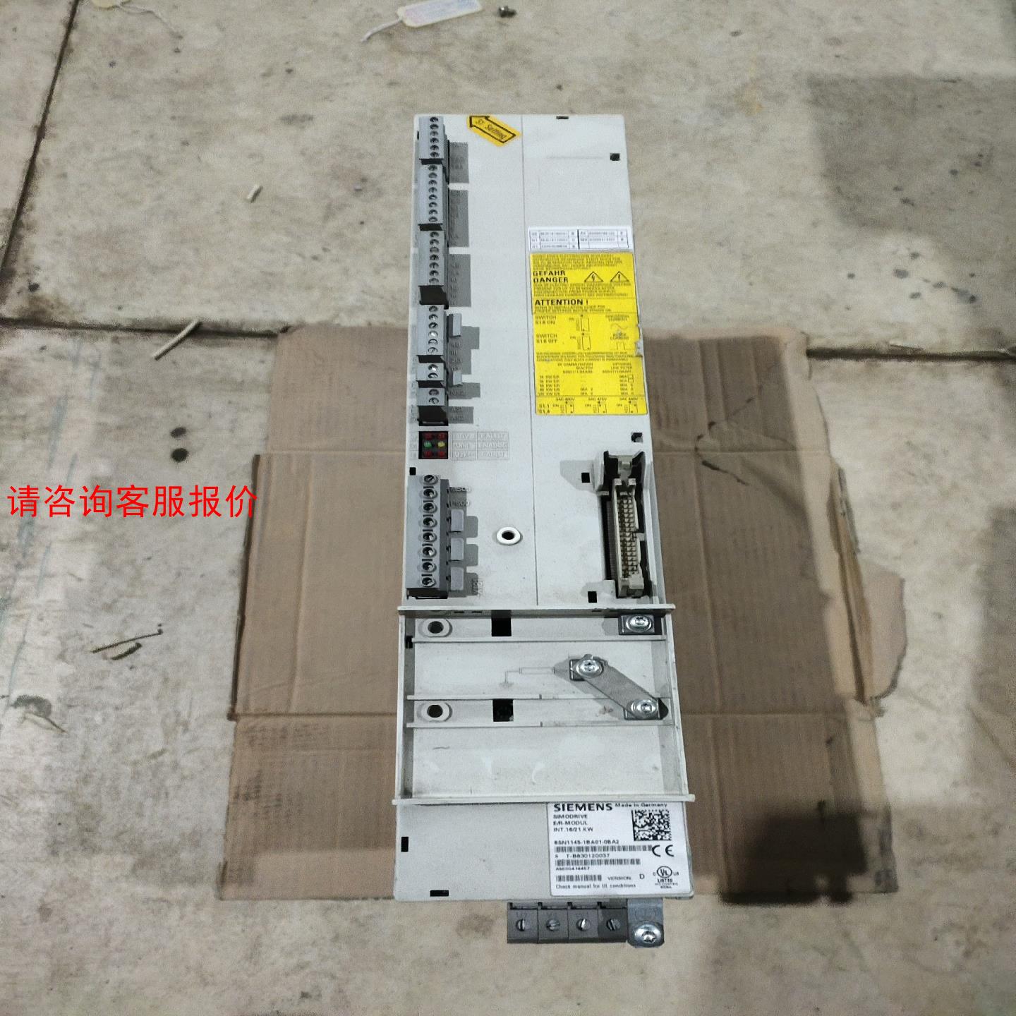 6SN1145-1BA01-0BA02二手拆机实物拍摄，发出