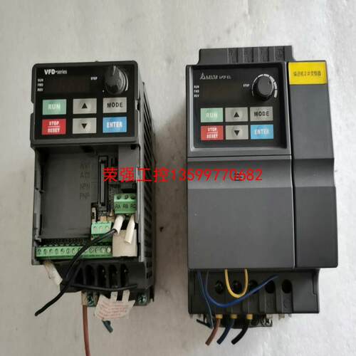 【荣强工控】台达变频器VFD015E43A，1.5KW380V少盖子功能