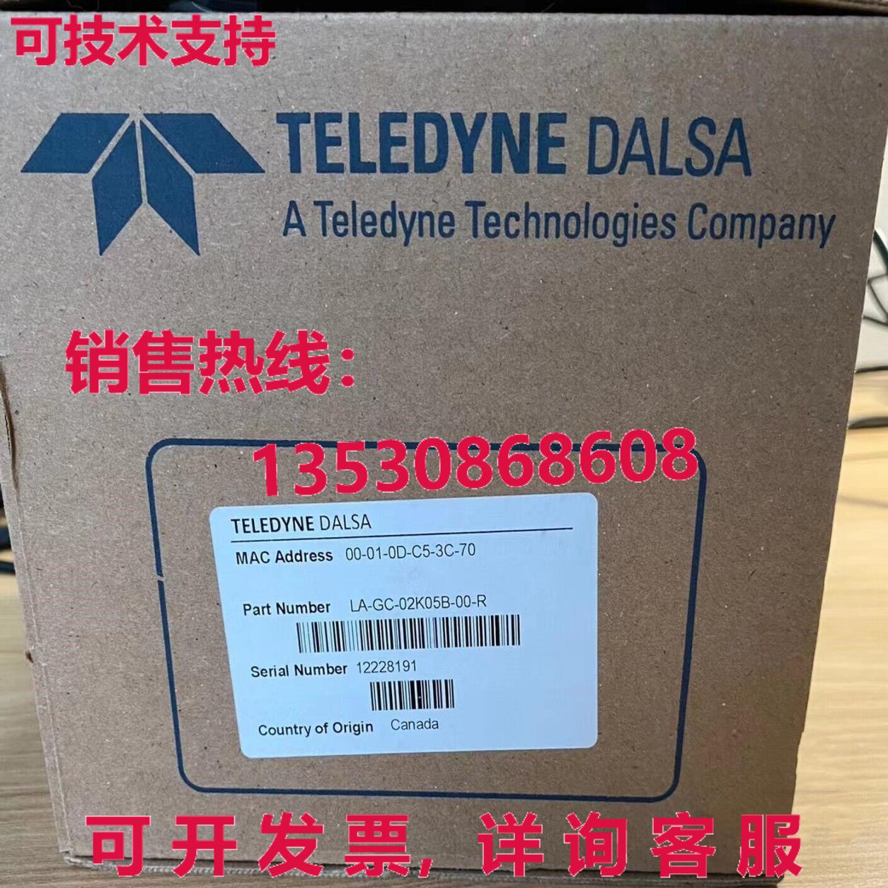 原装供应DALSA LA-GC-02K05B-00-R线扫描相机