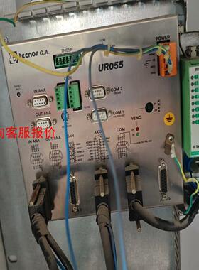 拆机  TECNOS G.A.银瑞玻璃切割机控制器 H2UR