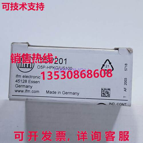 适用于 IFM O5P201 光电开关库存现货