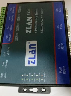（设备配件）口】四串口RS232服务器【转ZLAN5400ZLAN以太网