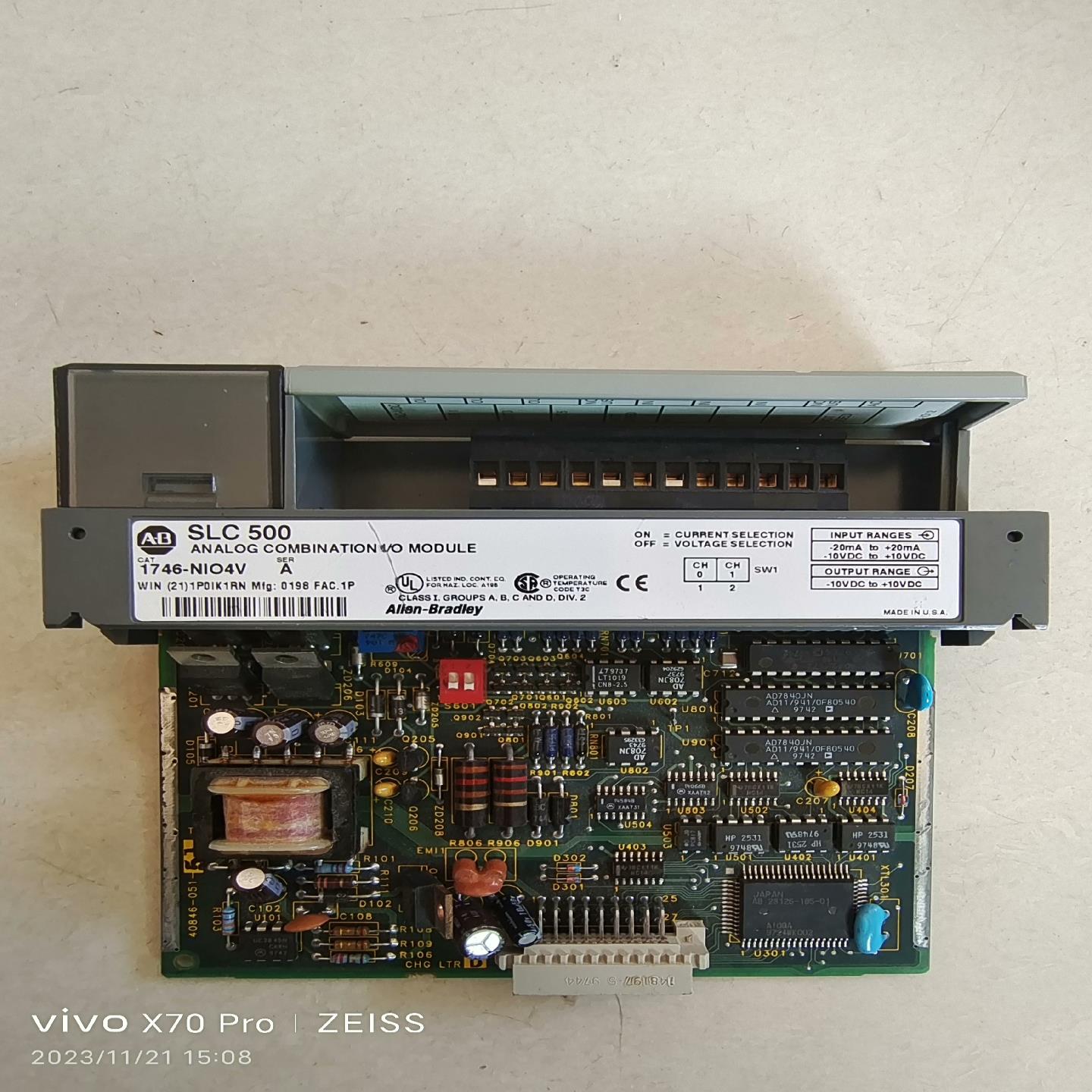 AB罗克韦尔 1746-NIO4V