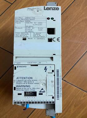 （请询价）伦茨变频器  E82EV551-2B  0.55KW 拆机一议价