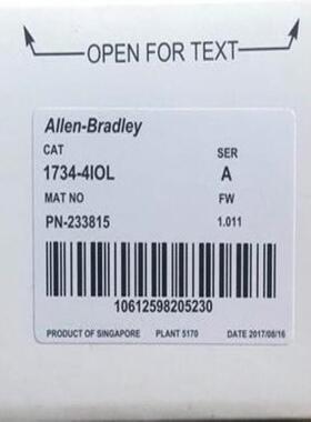 1734-4IOL 全新原装现货 议价