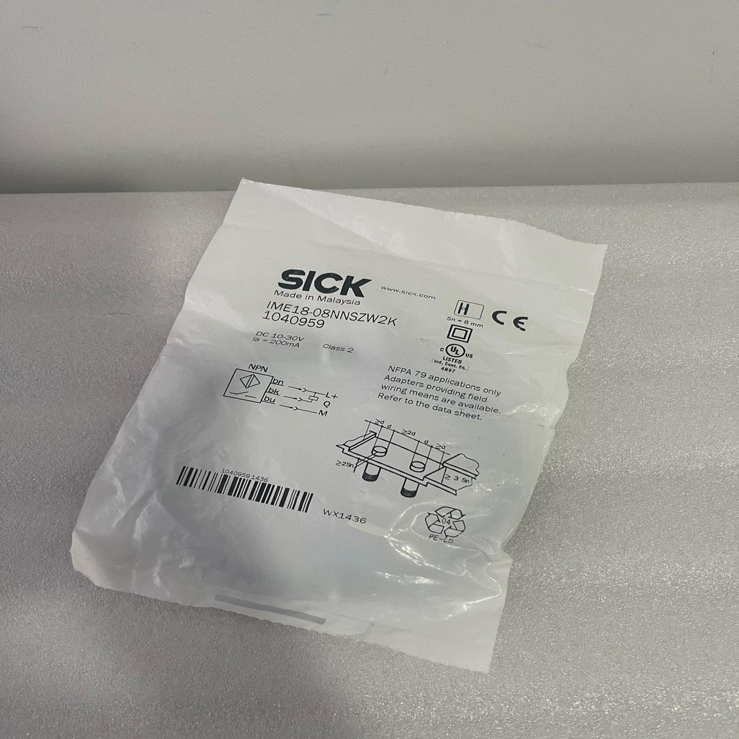 IME18-08NNSZW2K 1040959西克电感式接近