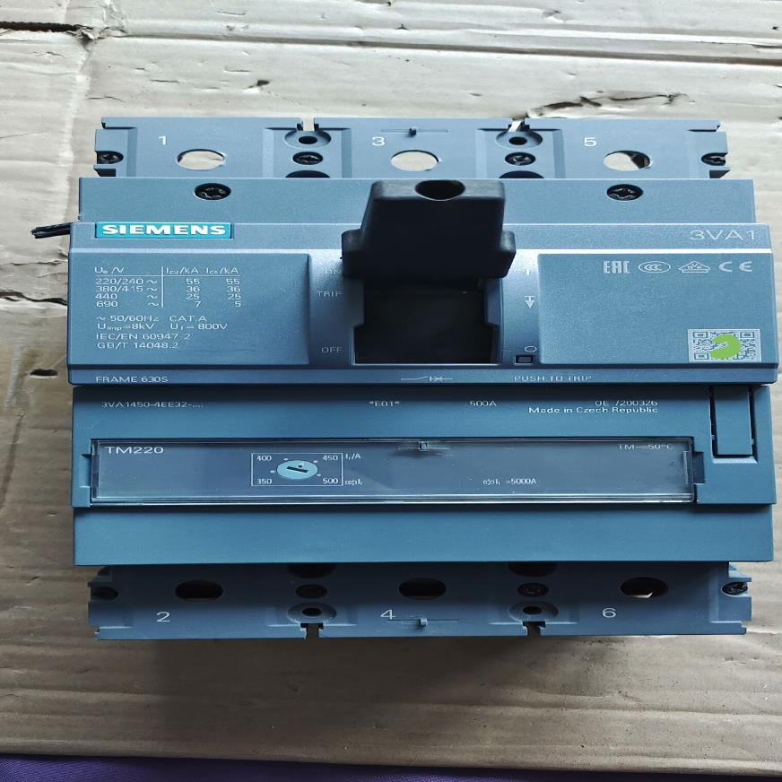 （设备配件）西门子断路器3VA1450-4EE32-0AA0, 500A