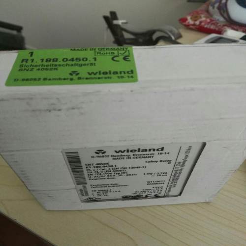 wieland威琅继电器 SNZ 4052k R1.188.
