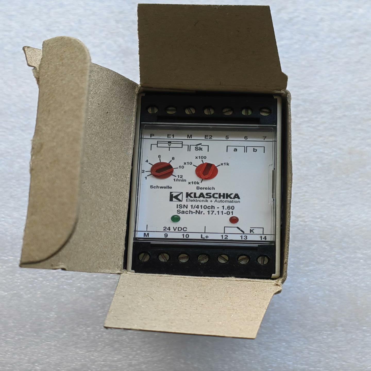 德国KLASCHKA继电器,D-75242,如图所示,全新未