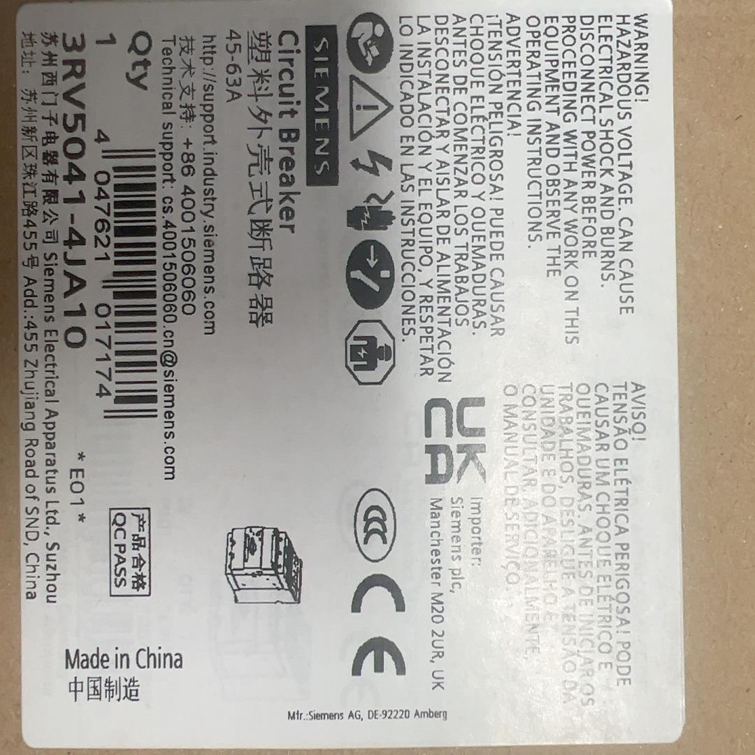 （设备配件）3RV5041-4JA10