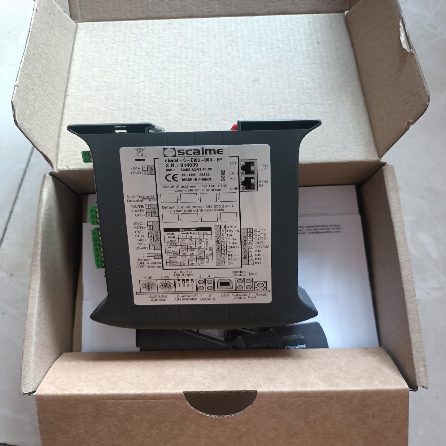 [德峰]法国SCAIME控制eNod4-C-DI00-000-EP