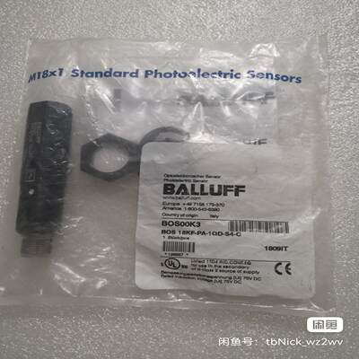 BALLUFF巴鲁夫 BOS00K3 BOS 18KF-PA