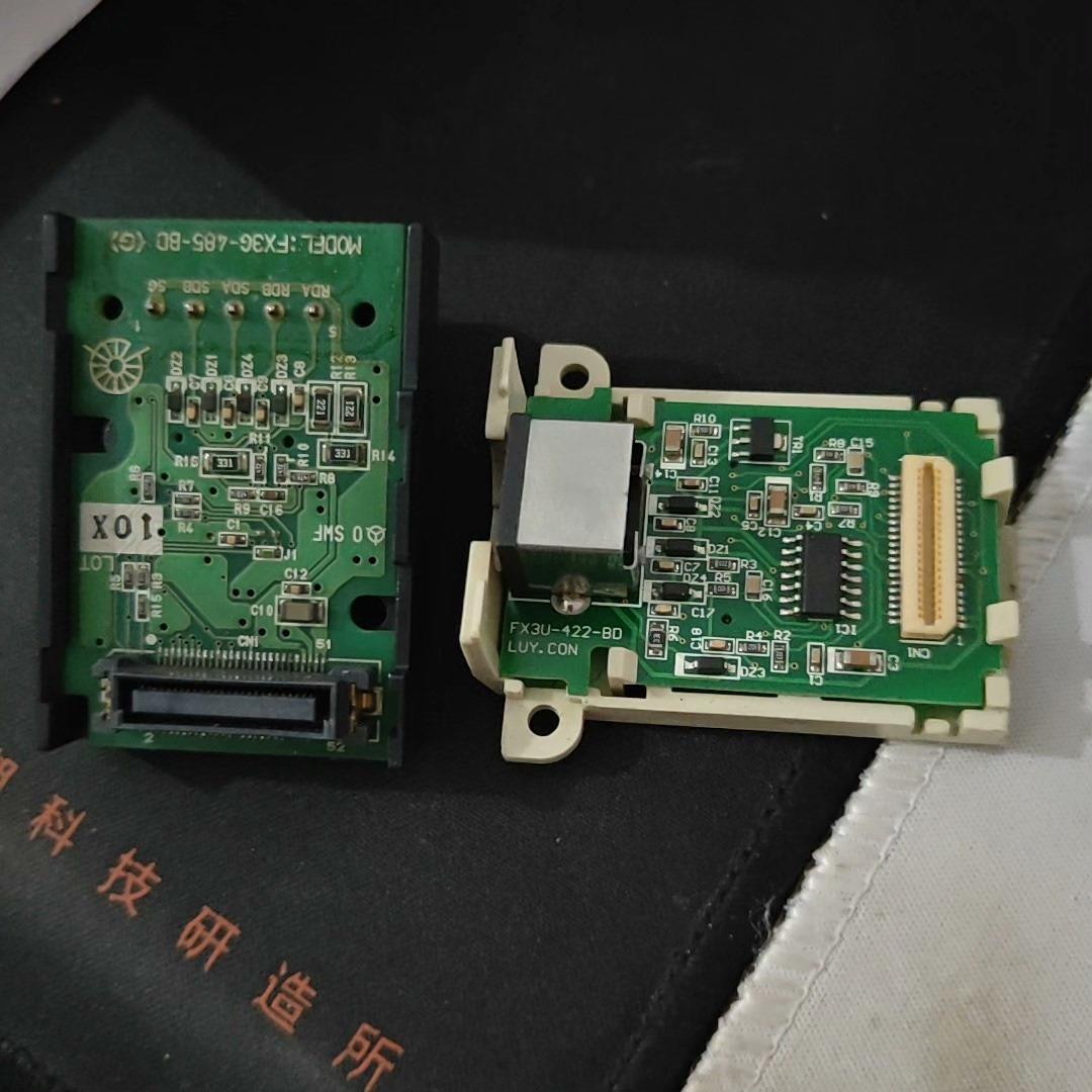 三菱FX3G-485BD板，FX3U-422BD板