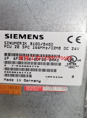 【荣强工控】6FC5210-0DF00-0AA1  西门子PCU20