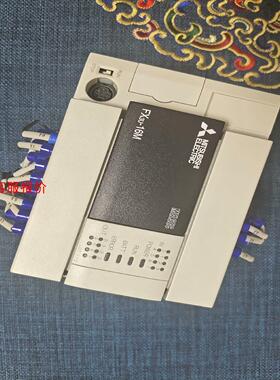 三菱PLC，FX3U-16MT原装正品拆机功能包好橙色新