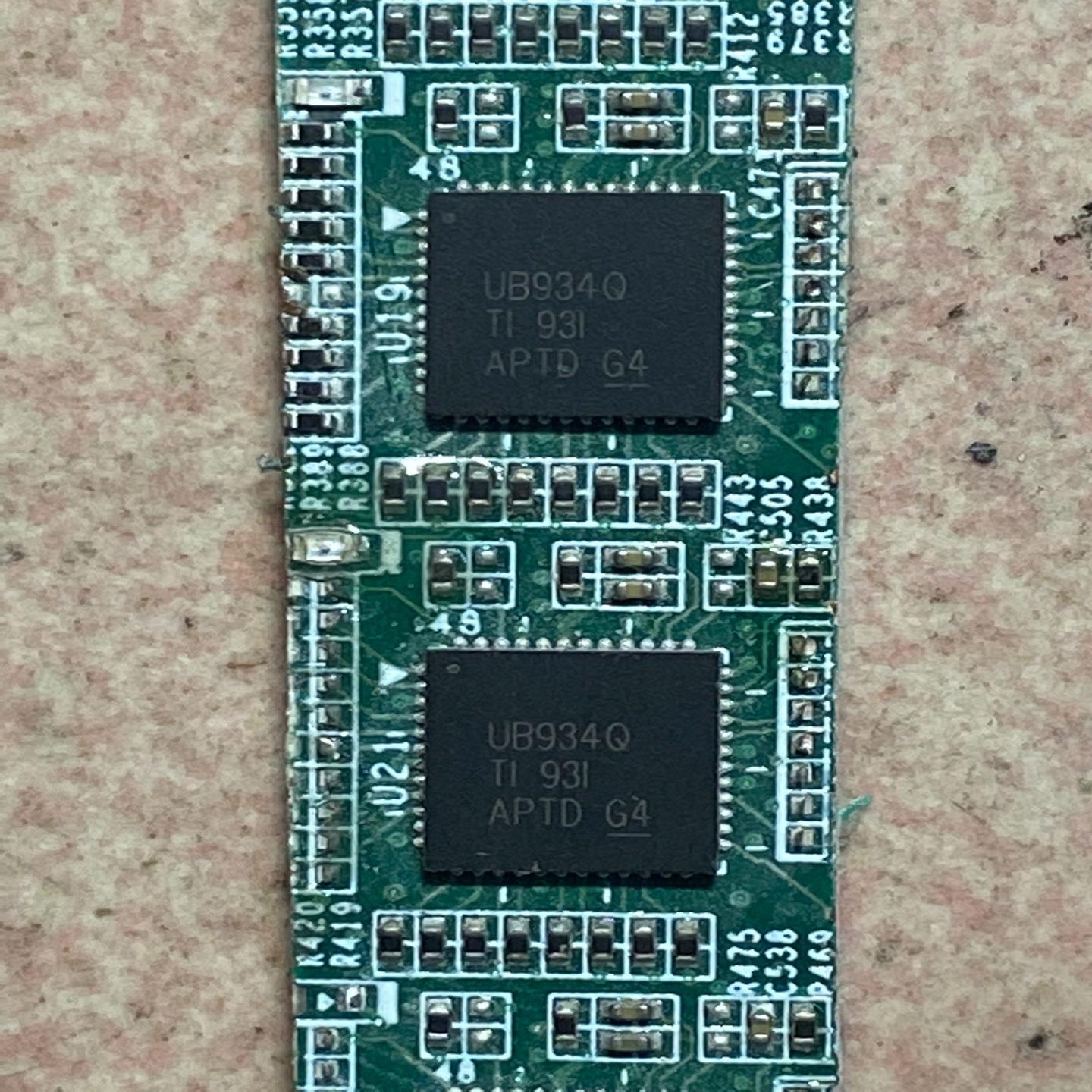 DS90UB934TRGZRQ1丝印UB934Q旧货带板