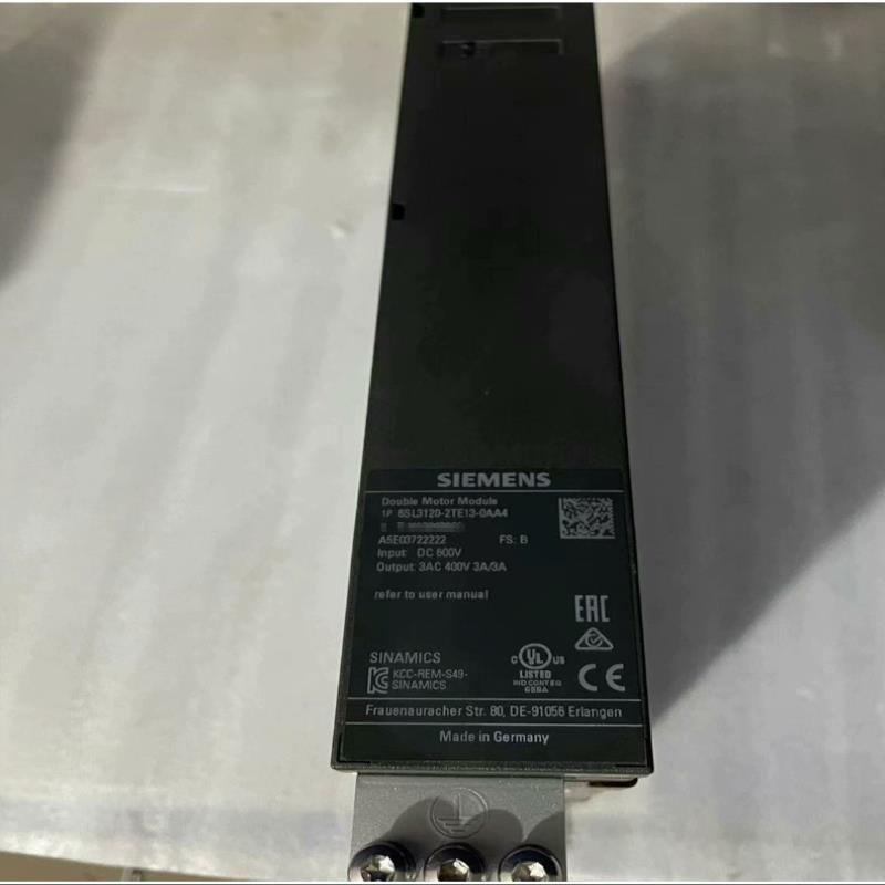 （设备配件）西门子6SL3120-2TE13-0AA4，成色99新带包装