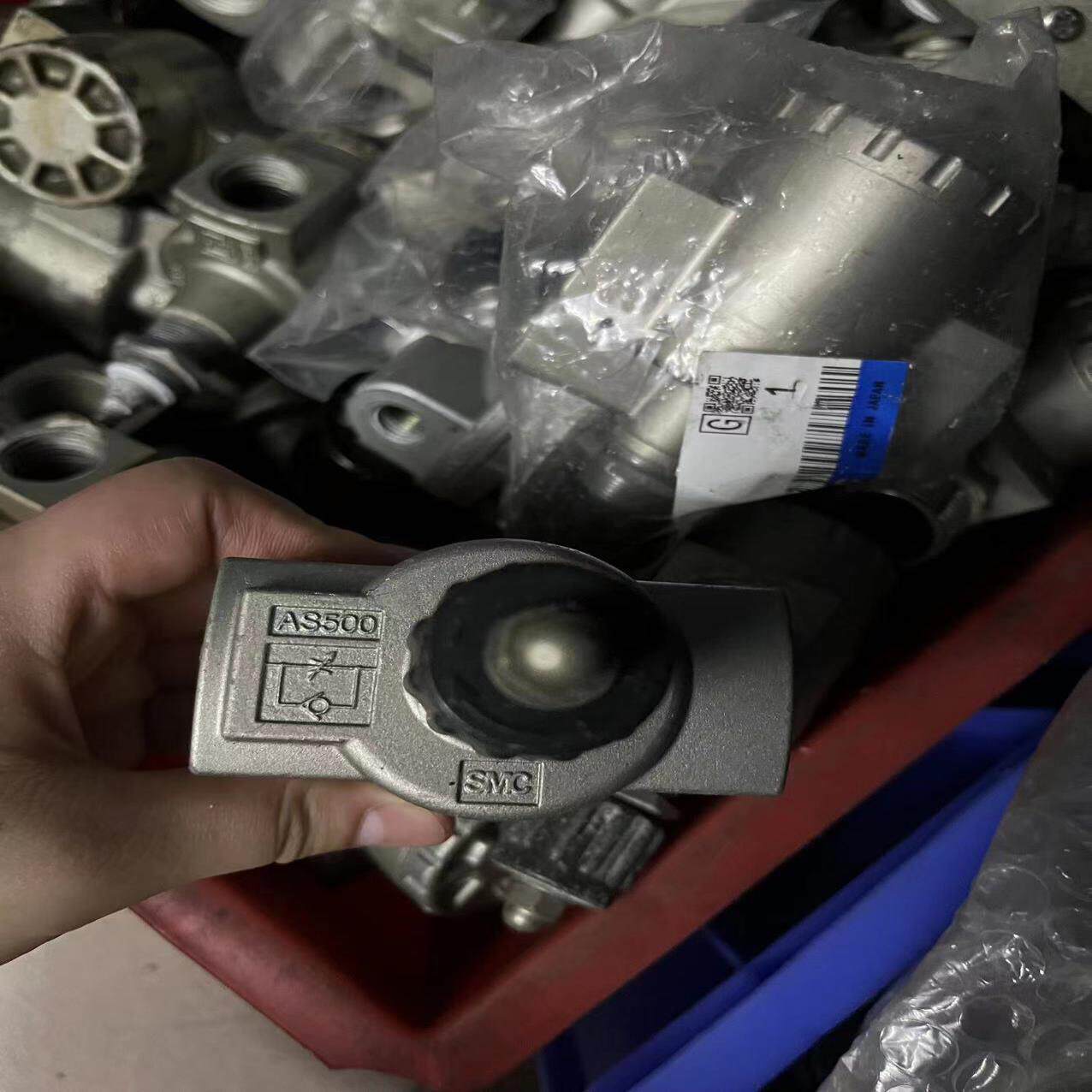 SMC标准型速度控制阀 大直通型：AS500-0