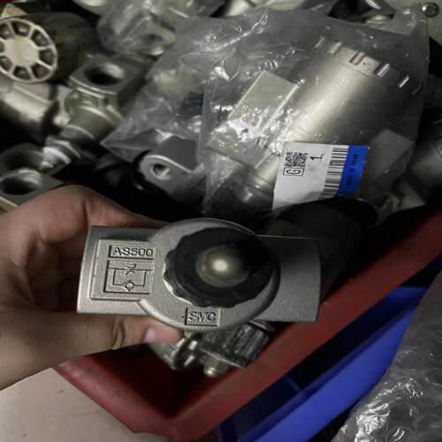 SMC标准型速度控制阀 大直通型：AS500-0