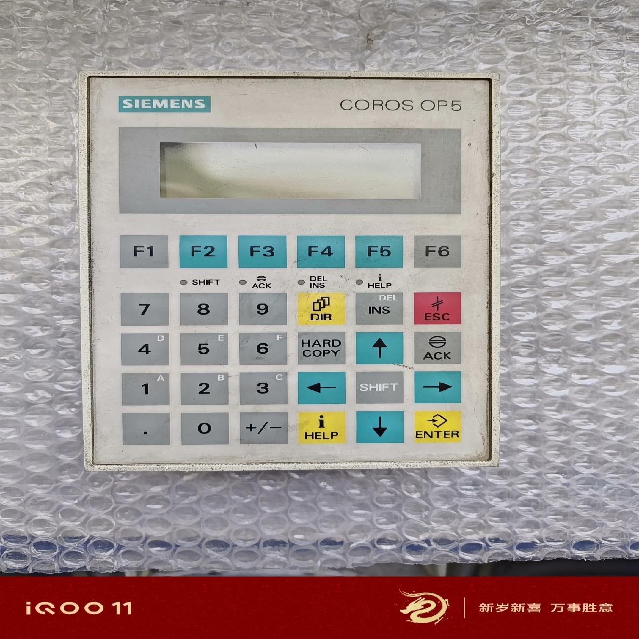 西门子文本显示器6AV3505-1FB01，物品实景