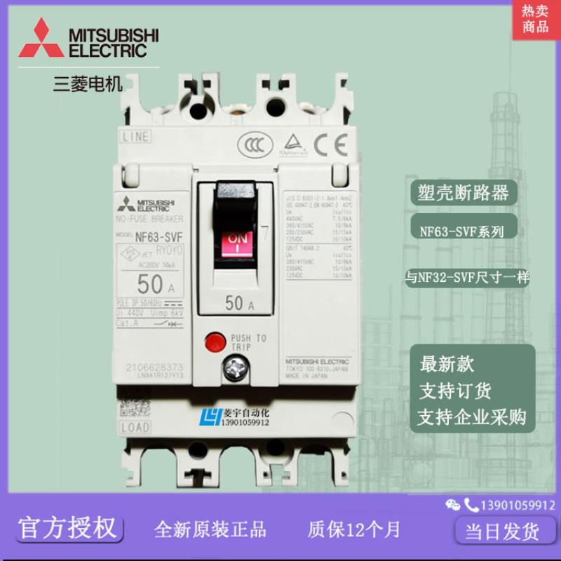 塑壳断路器NF63-SVF 2P 3P  20A 30A 40A 50A 60A 63A 进口品议价