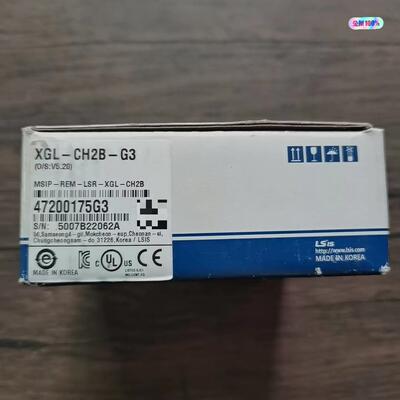 全新原装正品 LS产电 XGL-CH2B-G3 模块，实物拍