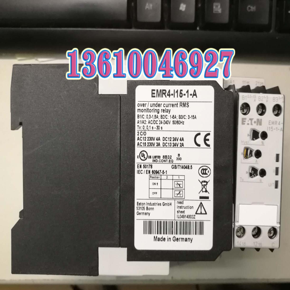 EATON MOELLER电流器EMR4-I15-1-A 议价