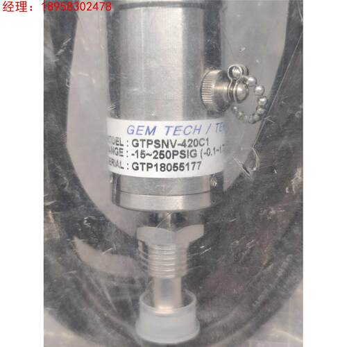 韩国GEM-TECH压力传感器 GTPSNV-420C1 正品全新原包装询价