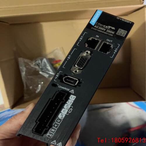 【非标价】汇川伺服驱动器SV635NS1R6I，200W，成色新