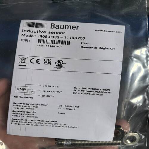 Baumer 堡盟IR08.P03S-F46.PO1Z.7S