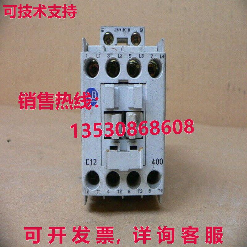Allen Bradley 100-C12DJ400 IEC 接触器 4 杆 N.O. 12安培24伏直