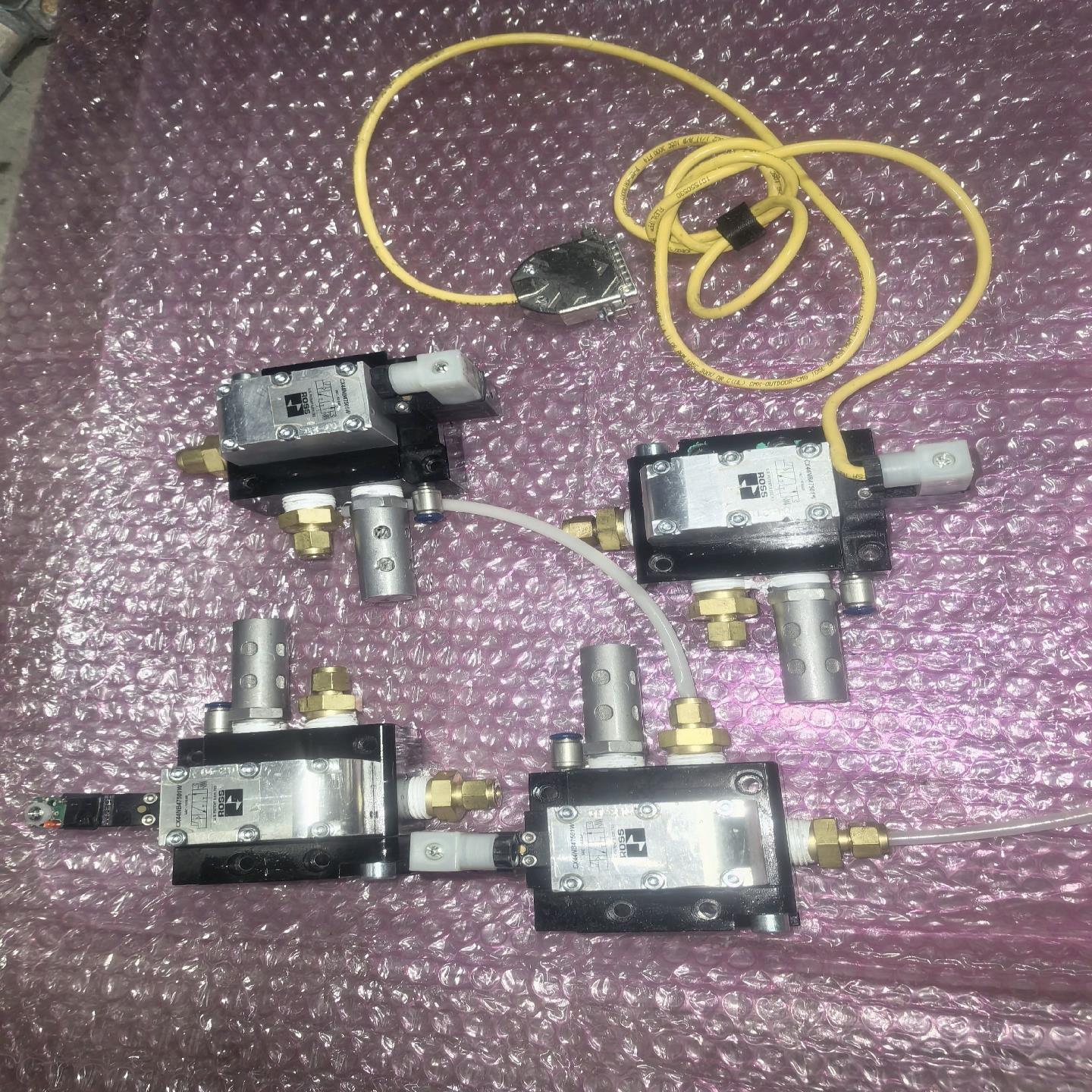 （设备配件）ROSS(五金)美国罗斯电磁阀CX44NB47501W 拆机