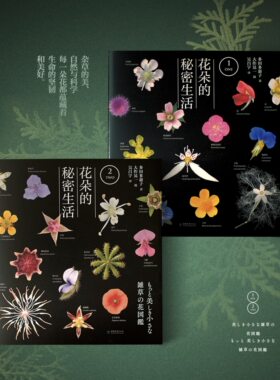 花朵的秘密生活（全两册 赠送卡片和笔记本）畅销日本的科普力作 2407+2408 中国林业出版社正版畅销书籍