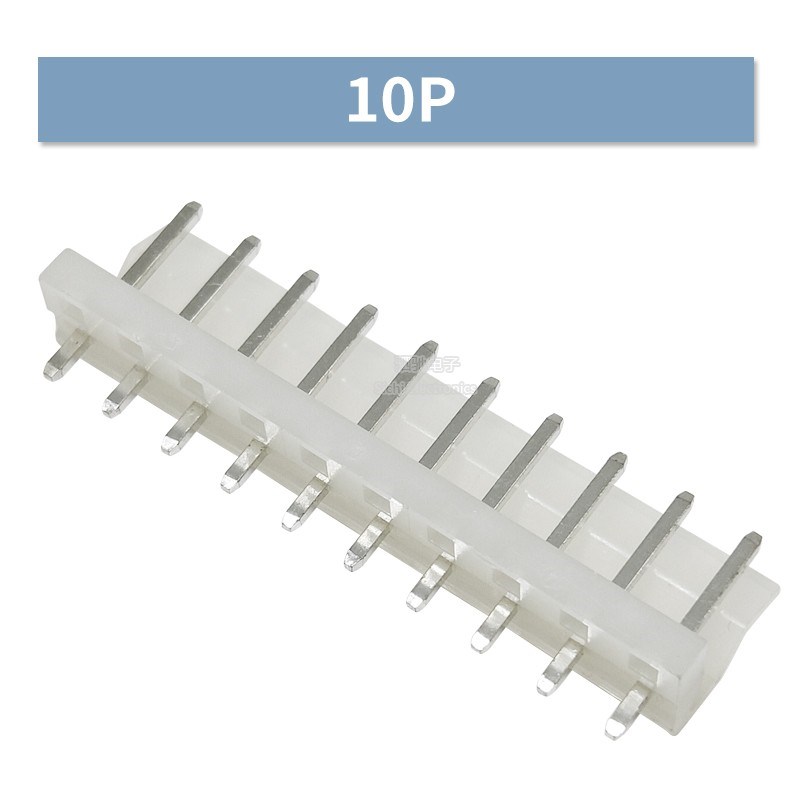 CH5.08 直针座 连接器接线端子 2P/3/4/5/6/7/8/9P直针 5.08MM