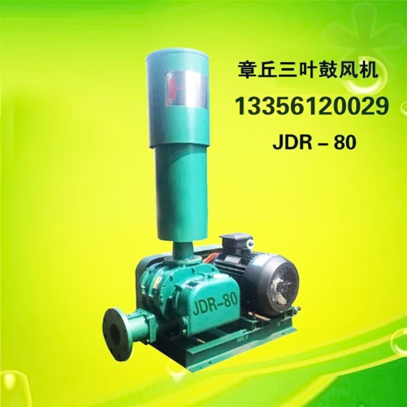 专业水产养殖业鱼塘增氧三叶罗茨鼓风机功率2.2KW220v380v章丘