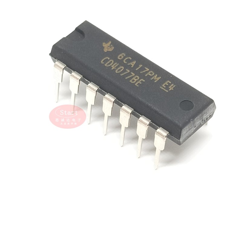 CD4077BE CD4077 四2输入异或非门 DIP-14 全新原装正品