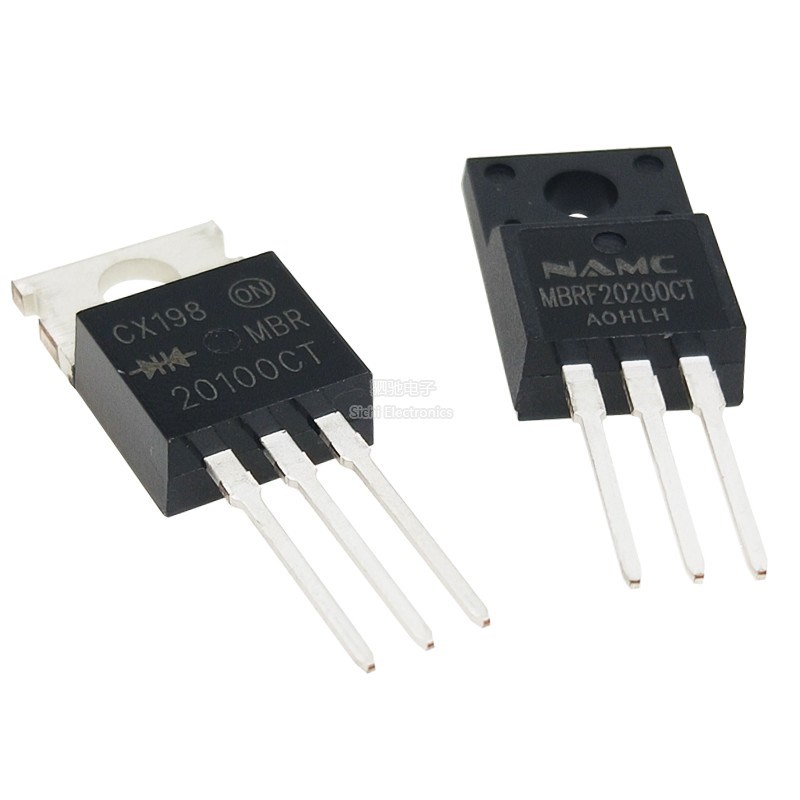 MBR20100CT MBRF20100CT TO-220 肖特基二极管 MBR20100 B20100G