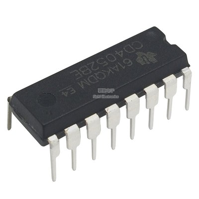 全新正品 CD4052BE DIP-16 多路复用器/信号分离器 CD4052