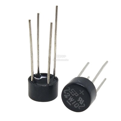 2W10 RB154/RB157 1.5A/2A 1000V 硅圆桥正品2W08 2W06圆形整流桥