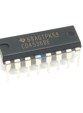 CD4536BE DIP-16 全新原装 可程式设计定时器逻辑芯片 CD4536