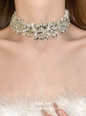 高级感项饰小众水滴设计感项链